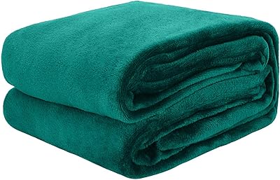 Couverture polaire en flanelle king size toutes saisons, couverture chaude et moelleuse