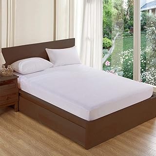 Protège-matelas imperméable fabien en mélange de coton turc, couleur blanche, taille simple 100