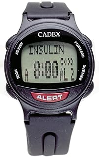 Réveil cadex 12 - identification médicale numérique - noir
