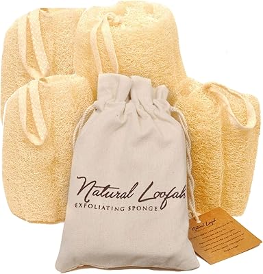 Loofah égyptien naturel exfoliant pour le corps notre luffa de bain fournit un nettoyage