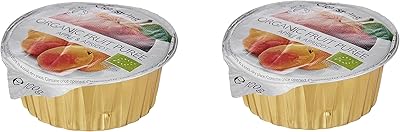 Purée de fruits bio clearspring pomme et abricot 100g