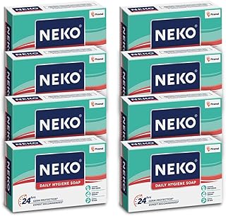 Savon d'hygiène quotidienne niko, vert, 100 g (paquet de 8)