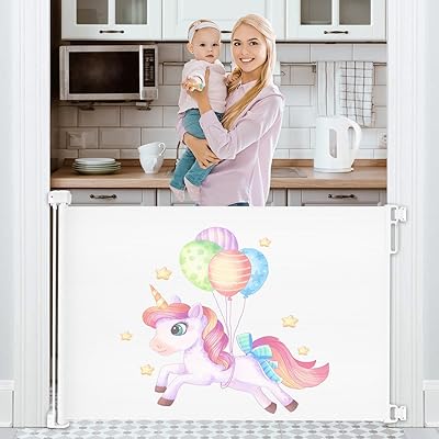 Barrière de sécurité pour bébé en maille rétractable zomi 375 pouces de long