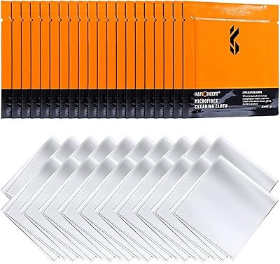 Chiffons de nettoyage k concept & microfibre - paquet de 20 chiffons de nettoyage pour objectifs d'appareil photo, lunettes, moniteurs, appareils photo, lunettes, écrans tv lcd, tablettes lavables. Diaytar Sénégal : Votre destination e-commerce pour des produits de qualité à prix discount