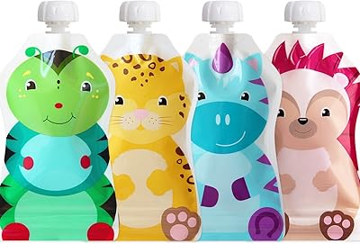 Sacs à déjeuner réutilisables chumi paquet peau de serpent 65 oz | parfaits