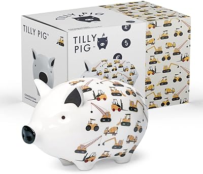 Tirelire en céramique au design amusant pour garçons et filles de tilly page