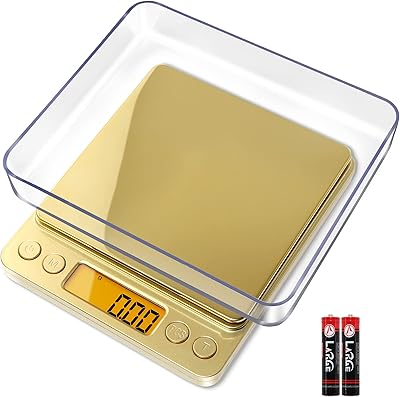 Balance numérique fuzion précision 01g mini balance à bijoux 500g en or