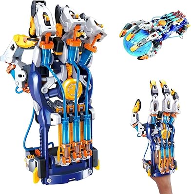 Kit de modèle de bras robotique hydraulique, construisez votre main robotique hydraulique géante