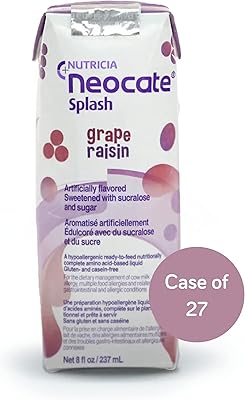 Newcate splash - formule hypoallergénique prête à nourrir pour bébés et tout-petits