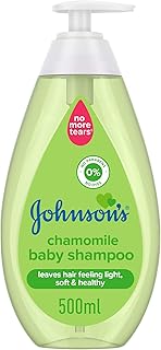 Shampooing johnson's baby wash à l'extrait de camomille, 500 ml