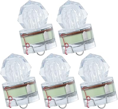 Dr. fish 5 pièces lumières led en forme de goutte profonde