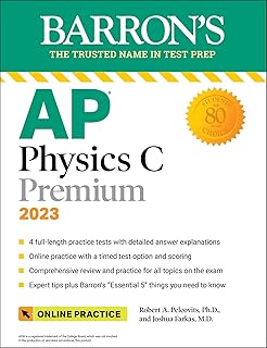 Ap physical c premium, 2023 : 4 tests pratiques + révision complète +