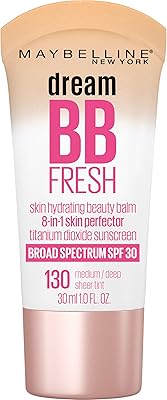 Maybelline new york dream fresh bb cream, 30 ml (moyen/profond)