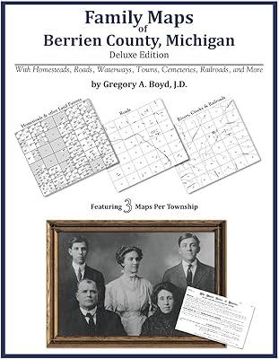 Cartes familiales du comté de berrien michigan