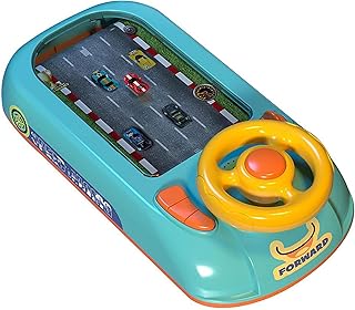 Machine de jeu de course pour enfants, jeu de simulation de volant