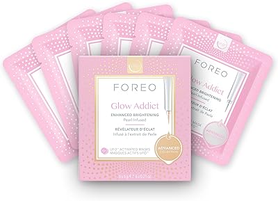 Foreo glow addict ufo masque facial énergisant pour teint terne et perte