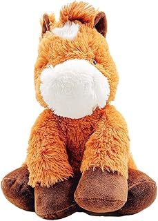 Jouet cheval en peluche eugene & co | doux ours 30