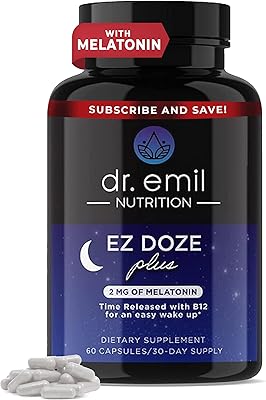 Aide au sommeil naturel ez dose plus du dr emil nutrition avec mélatonine
