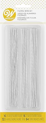 Boîte de pâte à gomme wilton wire, blanche, 64 pièces, wt-1005-4456