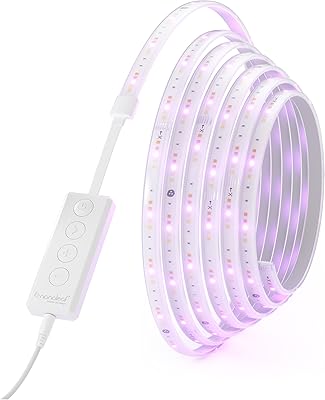 Kit de démarrage de bande lumineuse nano leaf par mater essentials led