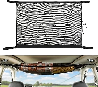 Poche de toit de voiture en maille castowave pour suv 355" x