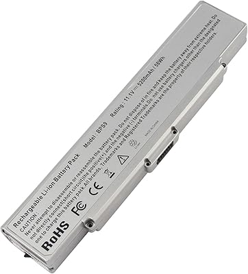Fancy buy fancy buy bps9 batterie pour sony vaio pcg-5j1l, pcg-5j2l, pcg-5k1l, pcg-5k2l, pcg-5g1l, pcg-5g2l, pcg-5g3l, pcg-6s2l, pcg-6w1l, pcg -6w2l, pcg-6w3l, pcg-7132l (argent) 1v 5200mah).. Diaytar : Votre source de bonnes affaires en ligne