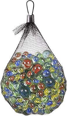 50 pièces de jouets en marbre amusants assortis | jouets classiques en verre