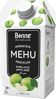 Jus de pomme 100% sans sucre ni conservateur ajouté - 500 ml