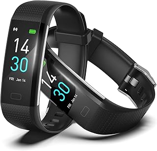Bracelet intelligent, montre intelligente avec moniteur de fréquence cardiaque, tracker d'activité avec podomètre