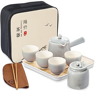 Service à thé kungfu chinois fan kueer avec chauffe-thé, ensemble de théière