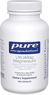 Pure encapsulations ultra mag magnesium | supplément pour soutenir le métabolisme des nutriments