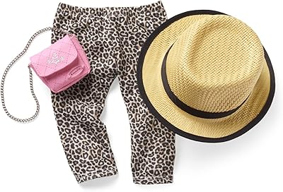 American girl truly me show your sweet side accessoires pour poupées de 18 pouces avec pantalon à imprimé léopard, pantalon rose et chapeau. Électroménager, mode, beauté... Diaytar a tout en stock