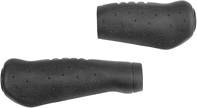 M-wave ergogel 14105291, poignée ergonomique unisexe, noir, 131/92 mm