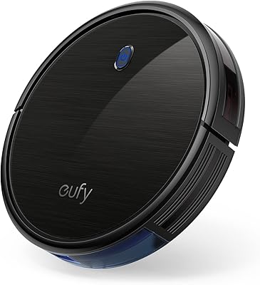 Aspirateur eufy robovac 11s d'anker (mince) ultra fin aspiration puissante 1300 pa silencieux