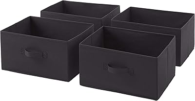 Organisateur de rangement en tissu à 4 tiroirs amazonbasics tiroirs