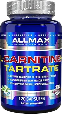 Almax nutrition l-carnitine l-tartrate + vitamine b5 1 000 mg 120