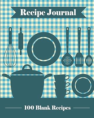 Journal de recettes : 100 modèles de recettes vierges que vous pouvez utiliser