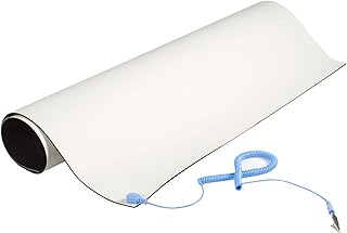 Tapis antistatique startech.com - sous-main de bureau électrique 25" x 27,5" - maison