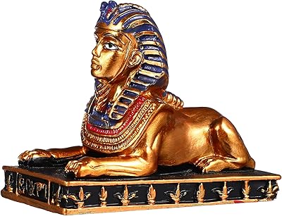 Wakao ebros statue égyptienne en résine spinks dieux d'égypte figurine de mouton du désert statue égyptienne antique pour décoration de bureau pour table de sable de jardin féerique. Diaytar Sénégal : Des promotions qui ont du sens