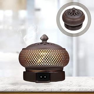 Brûleur d'encens électrique en céramique, porte-encens à bobine d'encens, brûleur d'encens, centres