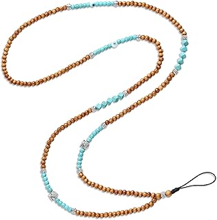 Lanière pour téléphone portable en perles de style bohème d'ozge, solide et durable