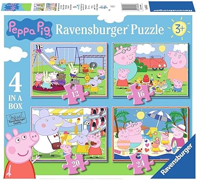 Puzzles raven's burger peppa pig de 4 pouces (12, 16, 20 et 24 pièces) pour les enfants de 3 ans et plus. Diaytar Sénégal : Innovation digitale et prix attractifs