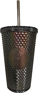 Tasse bling incrustée de charbon de bois starbucks, 16 oz, édition limitée