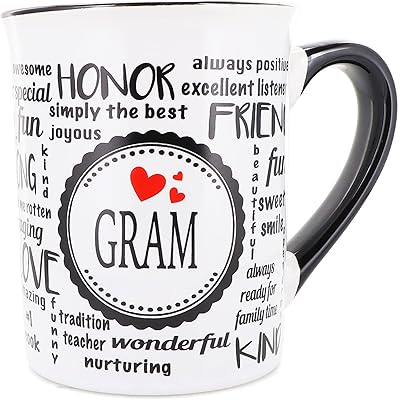 Tasse gram cottage creek grande tasse à café en céramique de 16