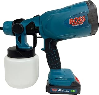 Pistolet pulvérisateur sans fil boss new power 48 v avec 2