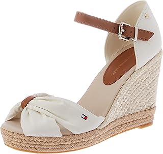 Sandales à talons hauts et bout ouvert tommy hilfiger pour femmes