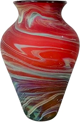 Vase en verre tamim craftts à fleurs décoratif | fleurs célestes pour la décoration
