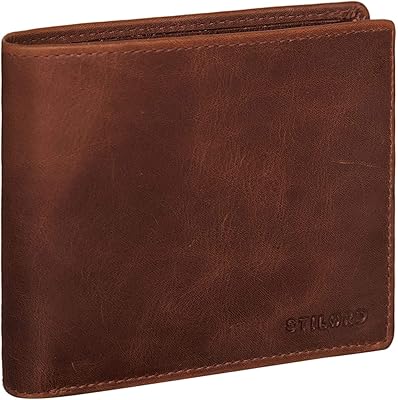 Stilord portefeuille classique en cuir pour homme "lewis " grand portefeuille avec porte-cartes