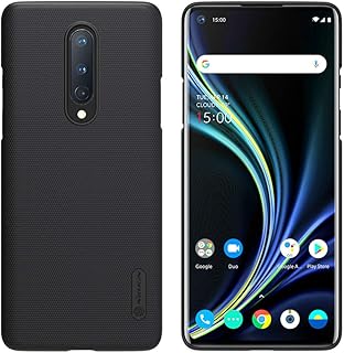 Coque nillkin oneplus 8, série super frosted shield, coque arrière rigide antidérapante