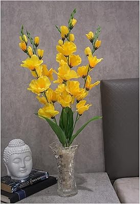 Ensemble de fleurs de lys artificielles arabies pour la décoration de la maison